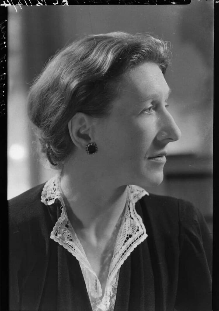 Elizabeth Bowen by Howard Coster, 1942.