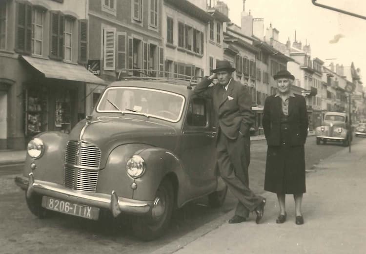 James and Margot Clement, 1954.