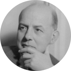 Sir John Betjeman by Howard Coster, 1953.