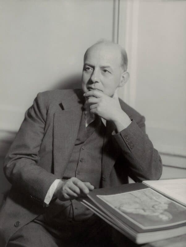Sir John Betjeman by Howard Coster, 1953.
