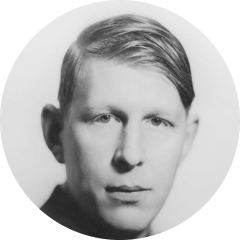 W. H. Auden by Howard Coster, 1937.