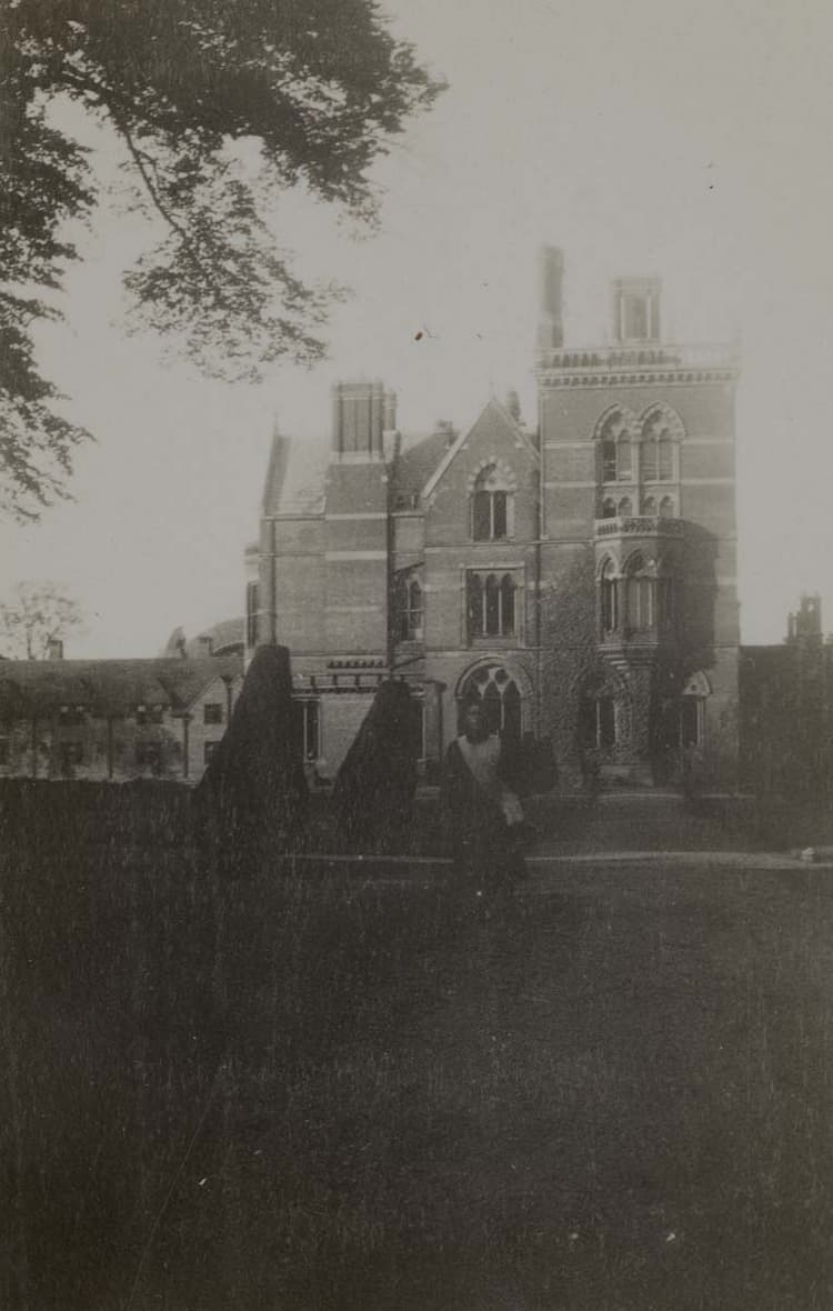 ‘The stay at Kelham was pleasant, but not altogether restful: young men wanting to talk to me, and so on; I had to talk to the Literary Circle, and read poetry.’ (20 September 1933); Kelham Hall, Nottinghamshire, home to the Society of the Sacred Mission, September 1933.