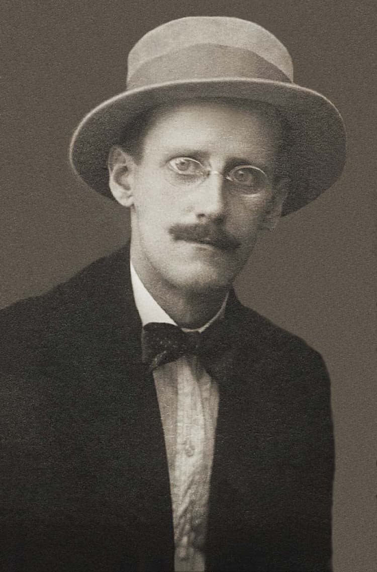 James Joyce by Alex Ehrenzweig, 1915.