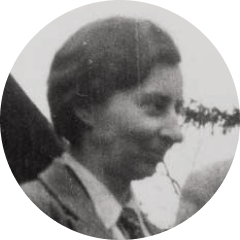 Janet Adam Smith and Michael Roberts at Pike's Farm in Surrey, April 1937. Janet Adam Smith and Michael Roberts at Pike's Farm in Surrey, April 1937.