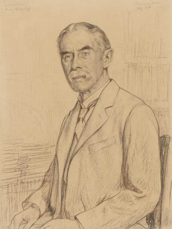 A.E. Housman by Francis Dodd, 1926.