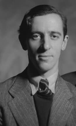 Charles Madge Howard Coster, 1938 (cropped from original image of Madge and Tom Harnett Harrisson).