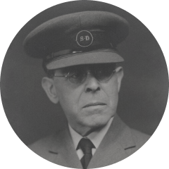 William Rothenstein by Walter Stoneman, 1940. William Rothenstein by Walter Stoneman, 1940.