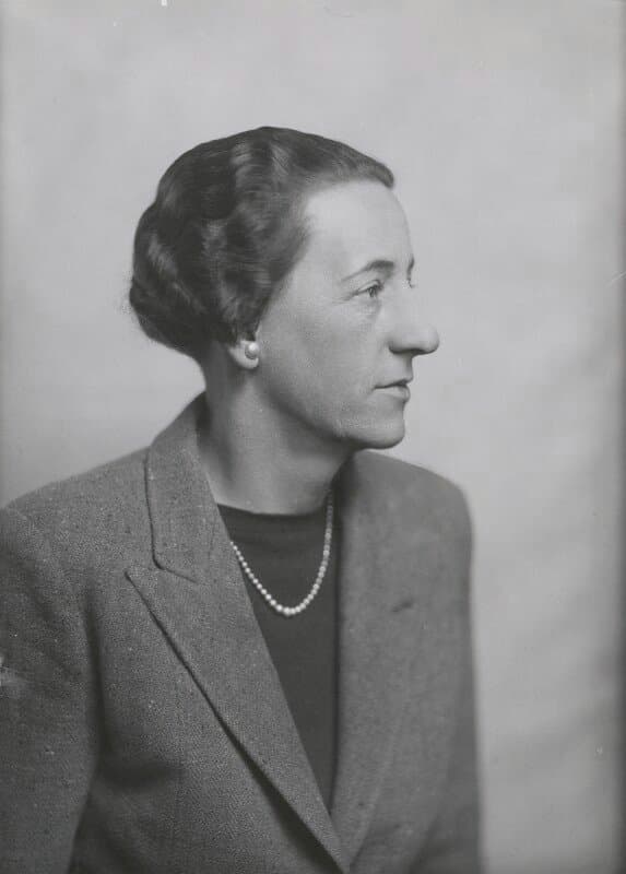 Mary Trevelyan by Elliott & Fry, 1930s.